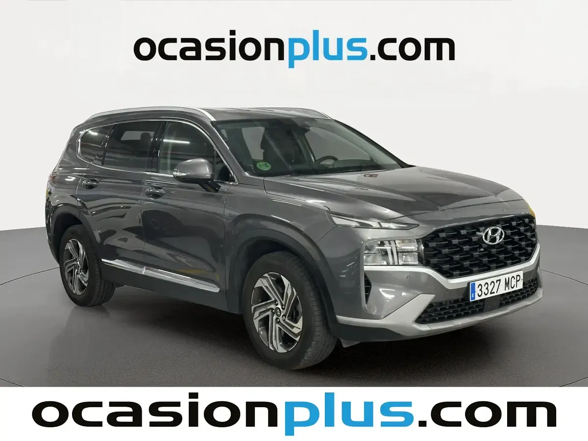 Usado Hyundai Santa Fe 201 CV (147 kW) 2022 Gris SUV
