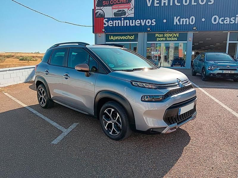 Gris Usado 2023 Citroën C3 Aircross PureTech SUV | 14.400 € (Precio justo) - Imagen 1/4