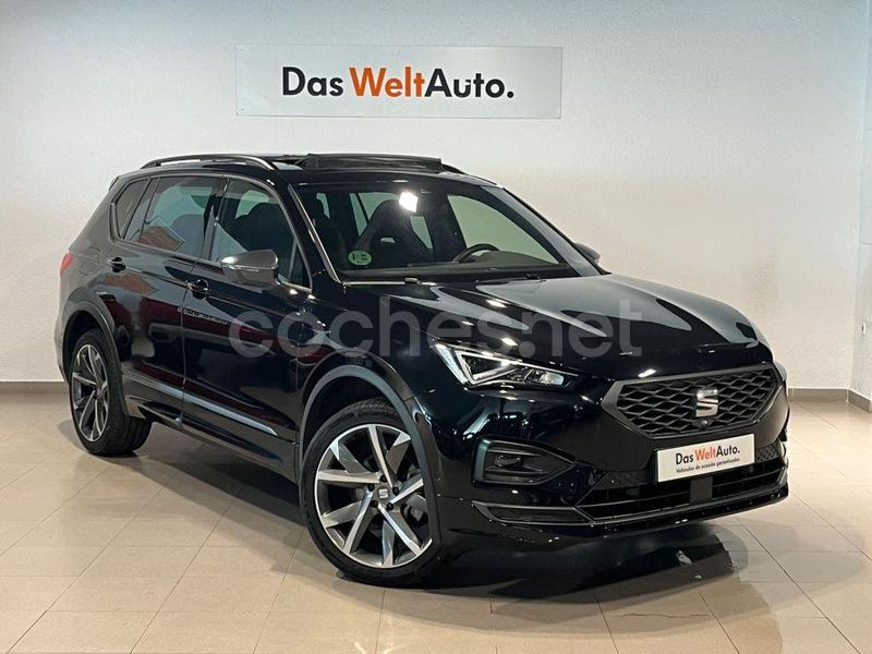 Negro Usado 2023 Seat Tarraco FR SUV | 36.490 € (Un poco caro) - Imagen 1/4