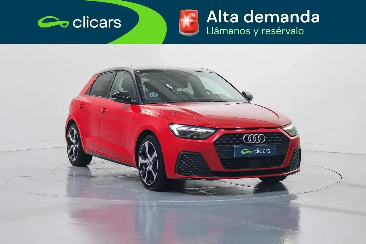 Usado Audi A1 Sportback Advanced 116 CV (85 kW) 2019 Rojo Utilitario