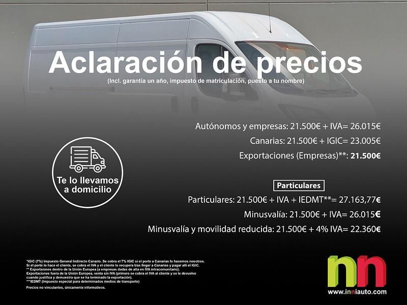 Usado Fiat Ducato 140 CV (102 kW) 2021 Blanco Van