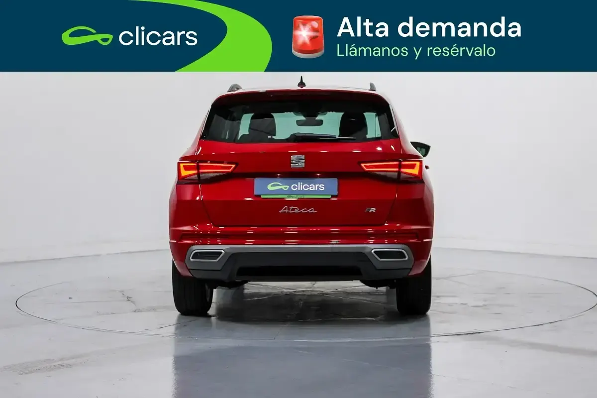 Usado Seat Ateca FR 150 CV (110 kW) 2024 Rojo SUV