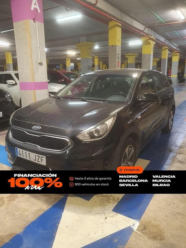 Negro Usado 2017 Kia Niro SUV | 9250 € - Imagen 1/4