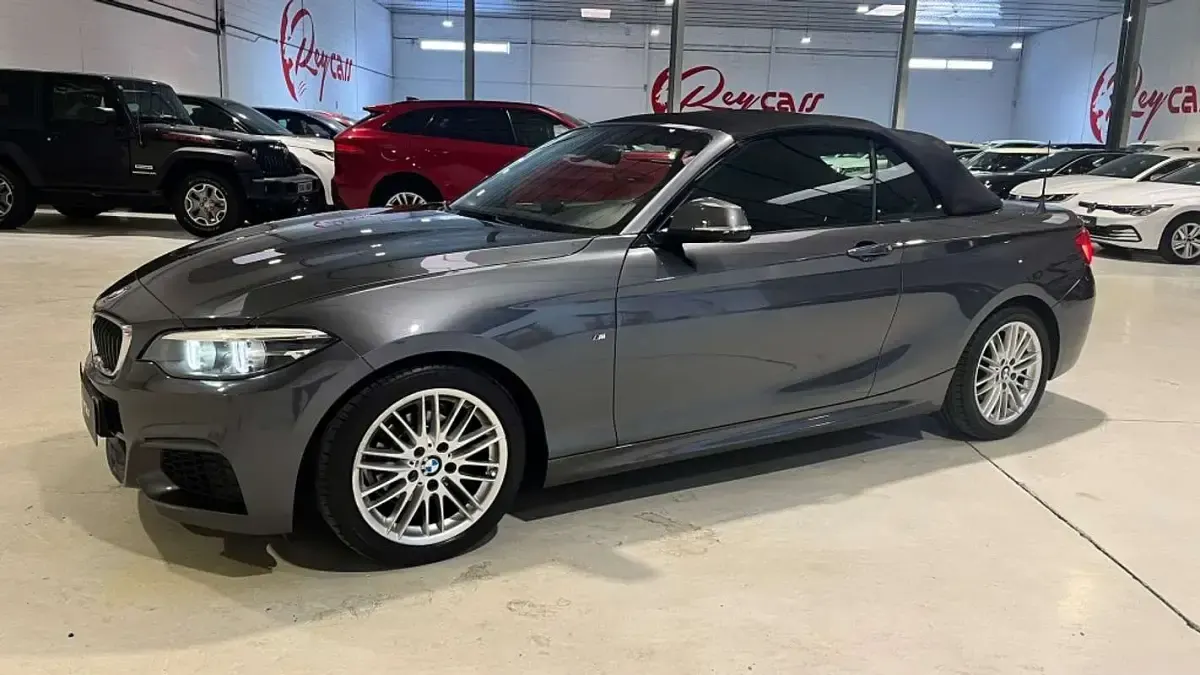 Usado BMW 218 136 CV (100 kW) 2019 Gris Descapotable
