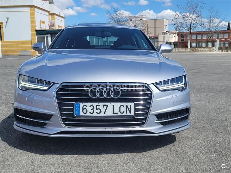 Usado Audi A7 Sportback 218 CV (160 kW) 2014 Gris / plata Utilitario