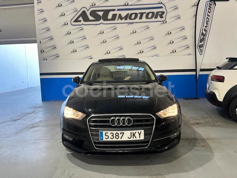 Usado Audi A3 110 CV (80 kW) 2016 Negro Berlina