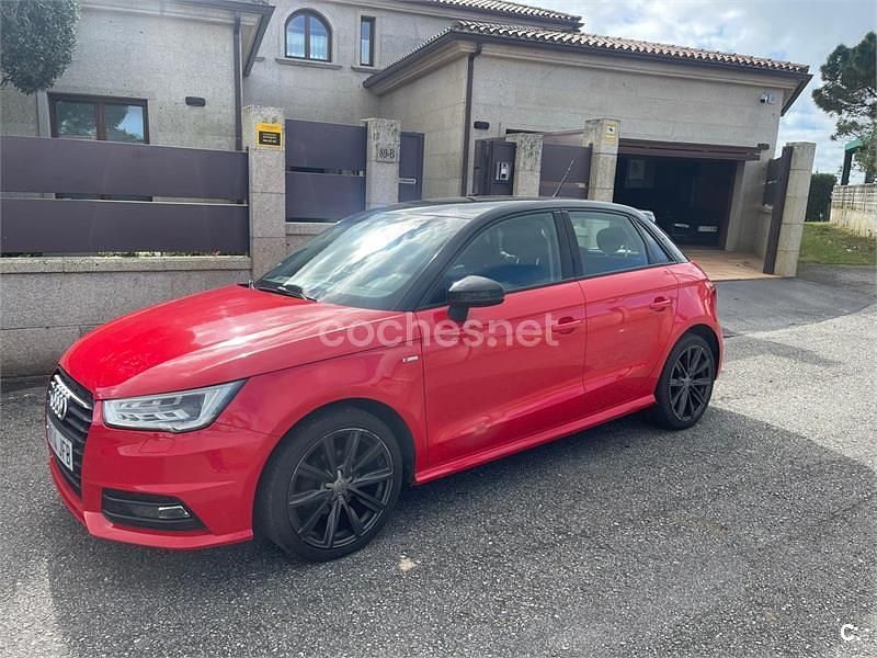 Usado Audi A1 Sportback 95 CV (69 kW) 2015 Rojo Utilitario
