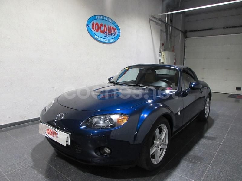 Azul Usado 2007 Mazda MX5 Active Descapotable | 12.900 € (Precio justo) - Imagen 1/4