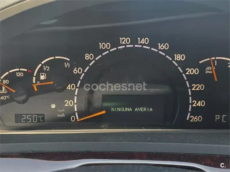 Usado Mercedes S400 250 CV (183 kW) 2004 Gris / plata Berlina