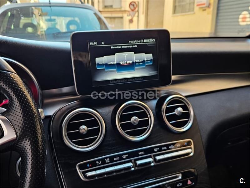 Gris / plata Usado 2018 Mercedes GLC220 Coupe | 30.300 € (Super precio) - Imagen 1/4