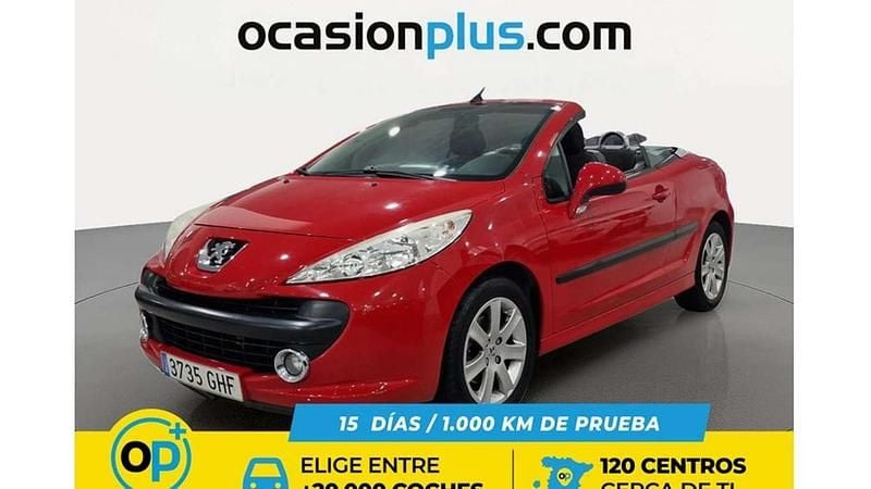 Usado Peugeot 207 CC 120 CV (88 kW) 2008 Rojo Descapotable