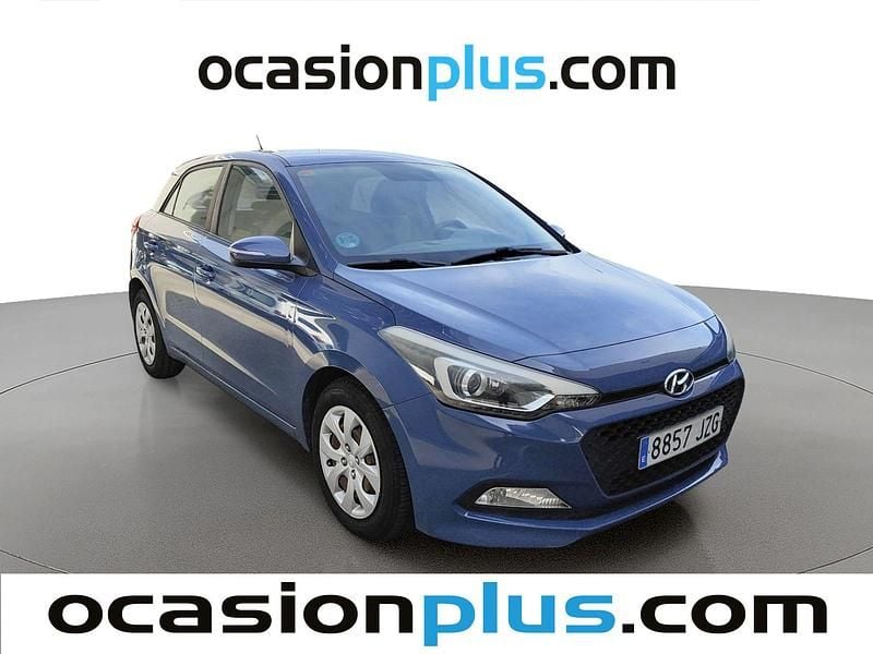 Usado Hyundai i20 84 CV (61 kW) 2017 Azul Utilitario
