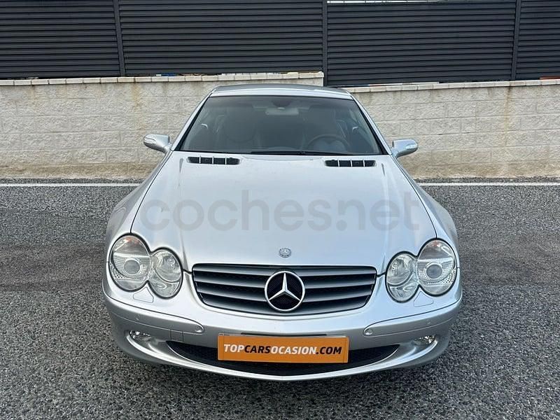 Usado Mercedes SL350 245 CV (180 kW) 2006 Gris / plata Descapotable