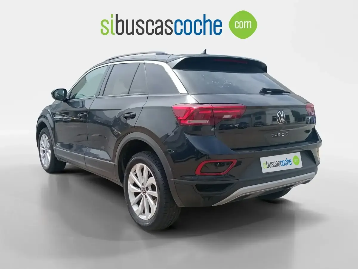 Usado VW T-Roc Life 115 CV (84 kW) 2022 Negro SUV
