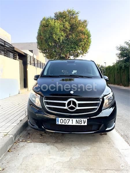 Usado Mercedes V220 Avantgarde 163 CV (119 kW) 2015 Negro Monovolumen