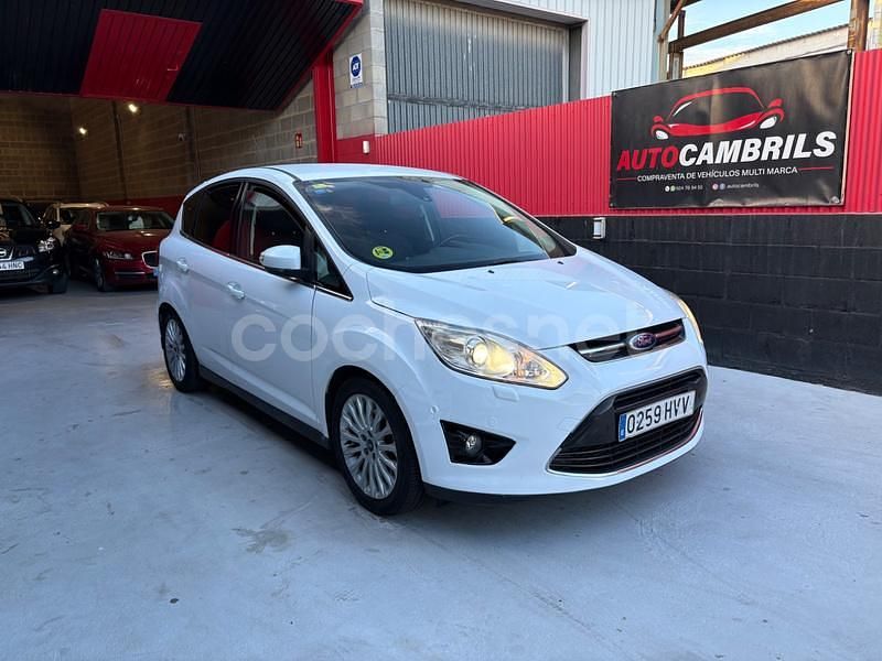 Blanco Usado 2014 Ford C-MAX Titanium Monovolumen | 6490 € (Buen precio) - Imagen 1/4