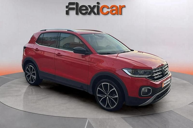 Rojo Usado 2021 VW T-Cross Sportline SUV | 17.490 € (Precio justo) - Imagen 1/4