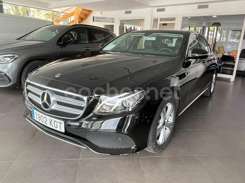 Usado Mercedes E220 194 CV (142 kW) 2018 Negro Berlina