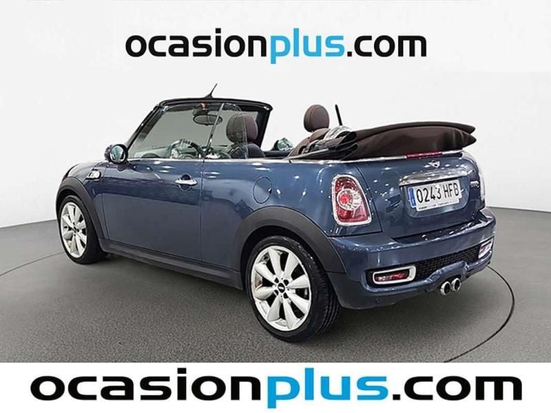 Usado Mini Cooper S Cabriolet 184 CV (135 kW) 2011 Azul Descapotable