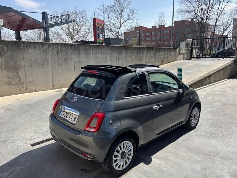 Usado Fiat 500C Connect 70 CV (51 kW) 2021 Gris / plata Descapotable