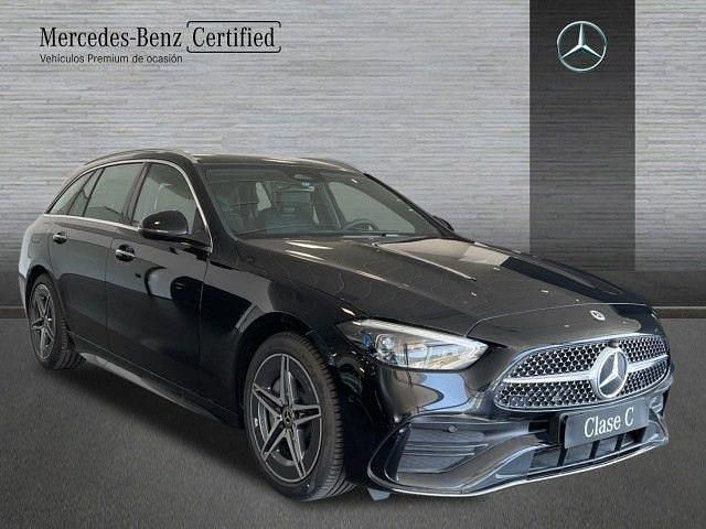 Usado Mercedes C220 AMG line 200 CV (147 kW) 2025 Negro