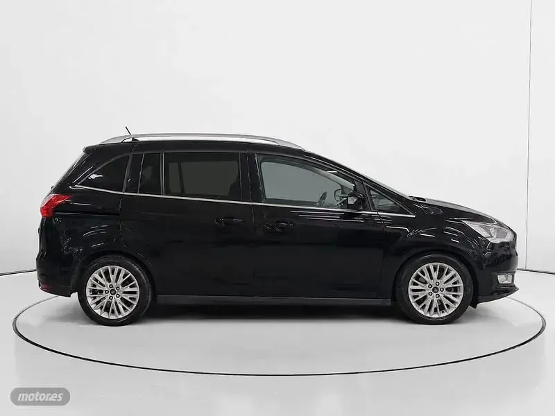 Usado Ford Grand C-Max Titanium 125 CV (91 kW) 2016 Negro Monovolumen