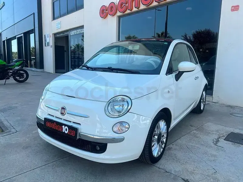 Usado Fiat 500 Lounge 69 CV (50 kW) 2015 Beige Berlina
