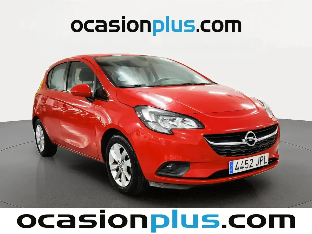 Usado Opel Corsa Selective 90 CV (66 kW) 2016 Rojo Utilitario
