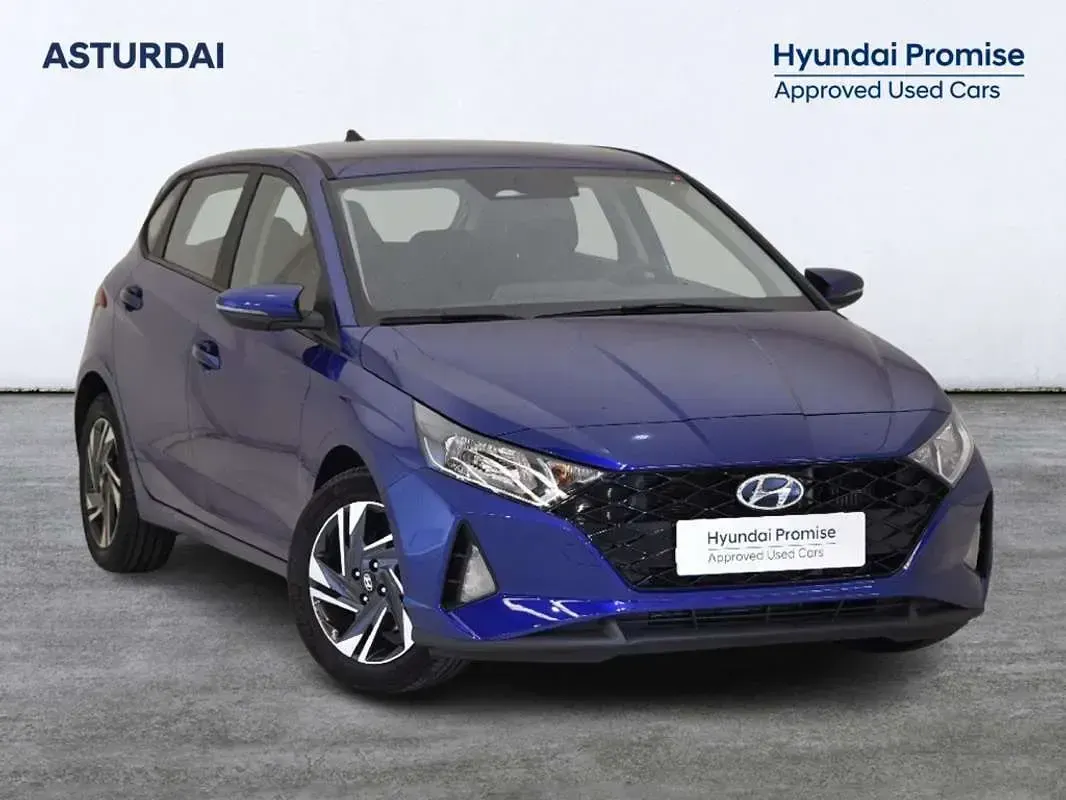 Usado Hyundai i20 101 CV (74 kW) 2022 Azul Utilitario