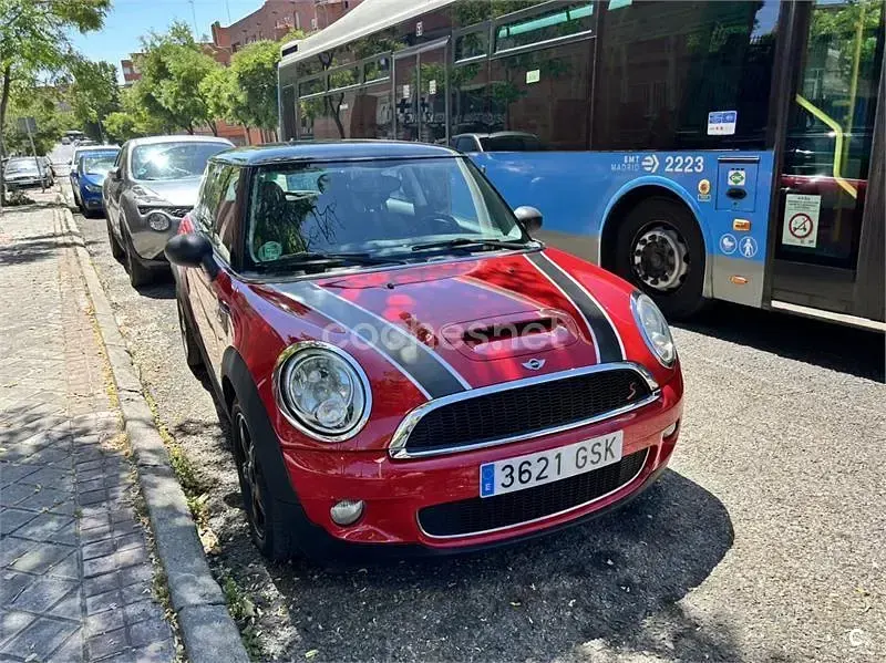 Usado Mini ONE 95 CV (69 kW) 2009 Rojo Utilitario