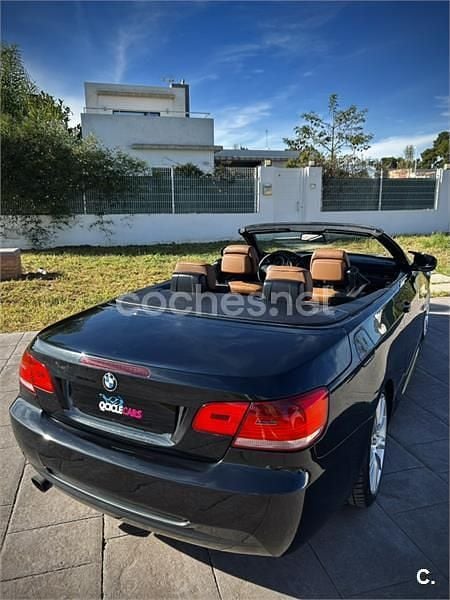 Usado BMW 320 Cabriolet Shadowline 177 CV (130 kW) 2009 Negro Descapotable