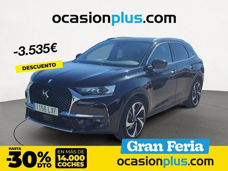 Negro Usado 2022 DS Automobiles DS7 Crossback Rivoli SUV | 26.690 € (Precio justo) - Imagen 1/4