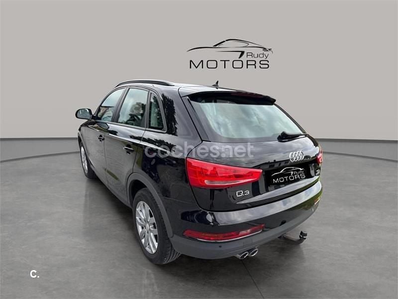 Usado Audi Q3 150 CV (110 kW) 2015 Negro SUV