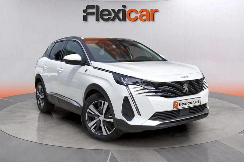 Blanco Usado 2021 Peugeot 3008 S SUV | 18.490 € (Precio justo) - Imagen 1/4