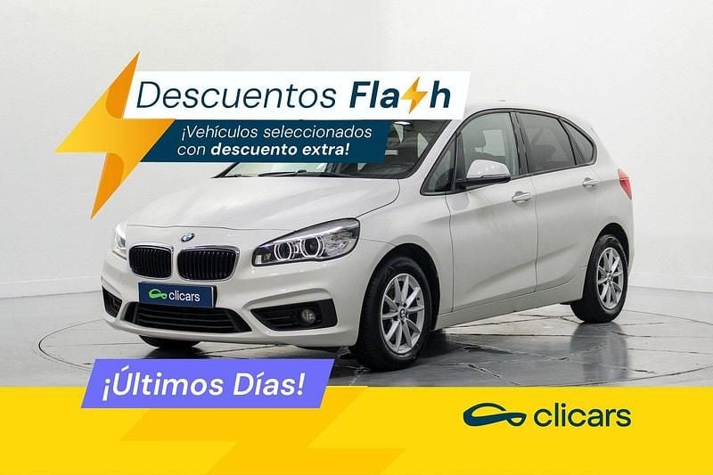 Blanco Usado 2016 BMW 218 Active Tourer Monovolumen | 12.990 € (Precio justo) - Imagen 1/4