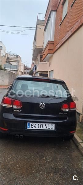 Usado VW Golf VI Advance 140 CV (102 kW) 2009 Azul Utilitario