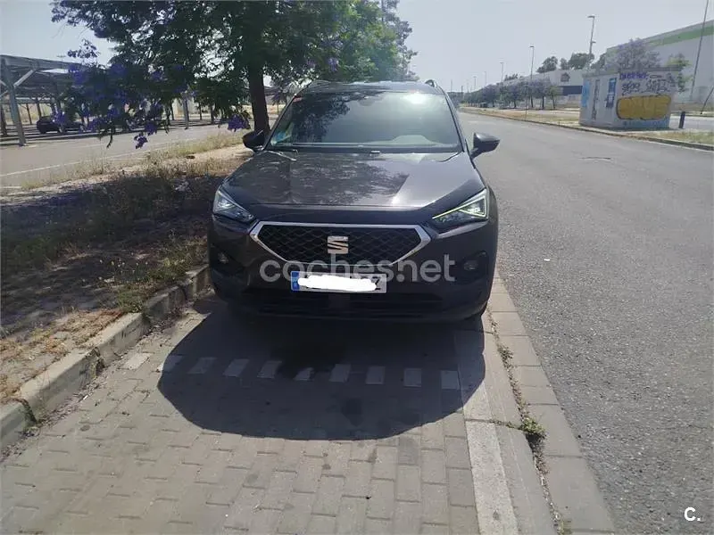 Usado Seat Tarraco Style 150 CV (110 kW) 2019 Gris / plata SUV