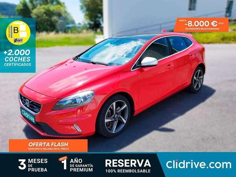 Rojo Usado 2014 Volvo V40 R-Design Momentum Familiar | 11.790 € (Precio justo) - Imagen 1/3
