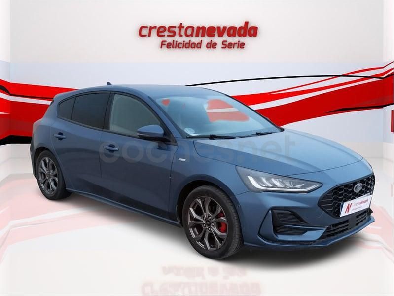 Usado Ford Focus ST-Line 125 CV (91 kW) 2022 Azul Berlina