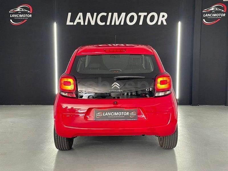 Usado Citroën C1 Feel 82 HP (60 kW) 2018 Vermelho Citadino