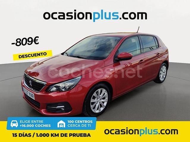 Rojo Usado 2018 Peugeot 308 Style Berlina | 8500 € (Super precio) - Imagen 1/4