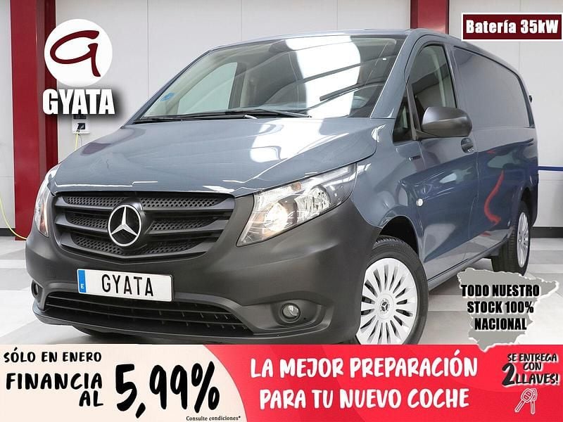 Azul Usado 2020 Mercedes e-Vito Monovolumen | 16.990 € (Precio justo) - Imagen 1/4