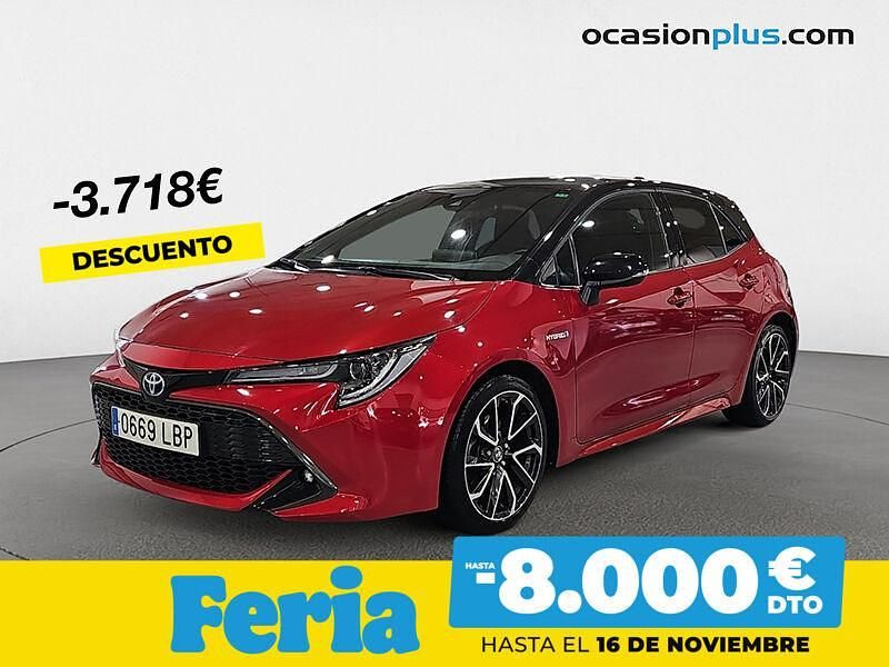 Rojo Usado 2019 Toyota Corolla Berlina | 23.300 € (Precio justo) - Imagen 1/4