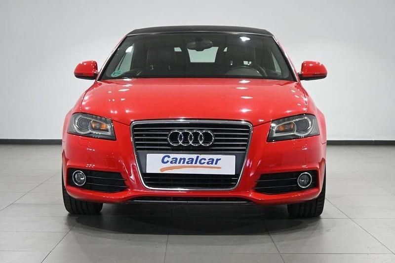 Usado Audi A3 Cabriolet Ambition 160 CV (117 kW) 2010 Rojo Descapotable