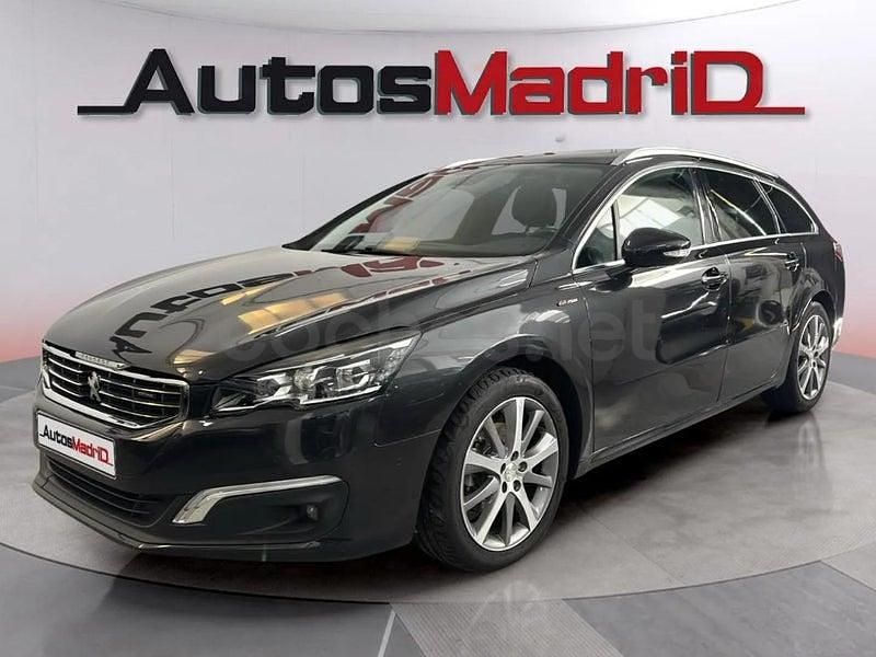 Usado Peugeot 508 SW GT-line 150 CV (110 kW) 2017 Gris / plata Familiar