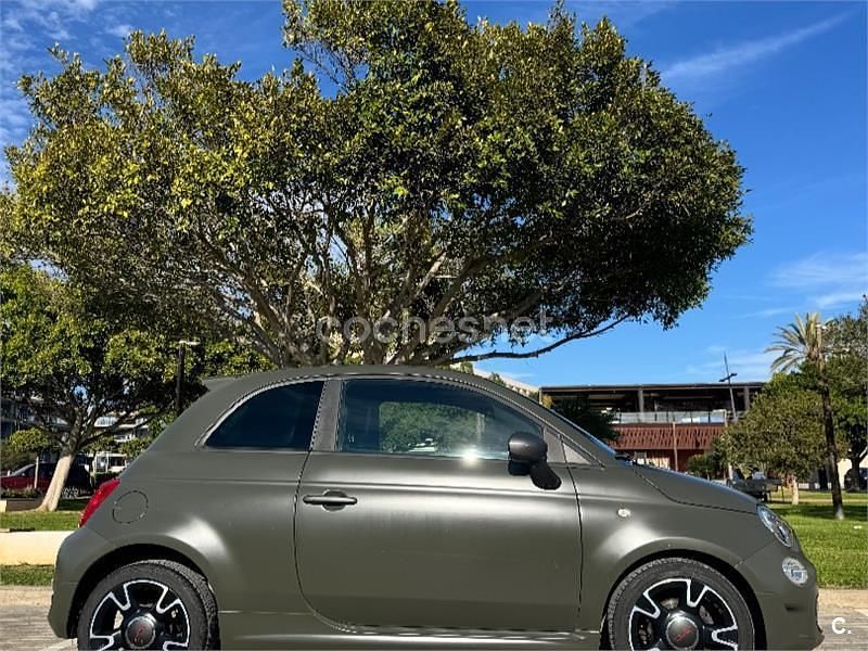 Verde Usado 2017 Fiat 500 S Berlina | 10.990 € (Precio justo) - Imagen 1/4