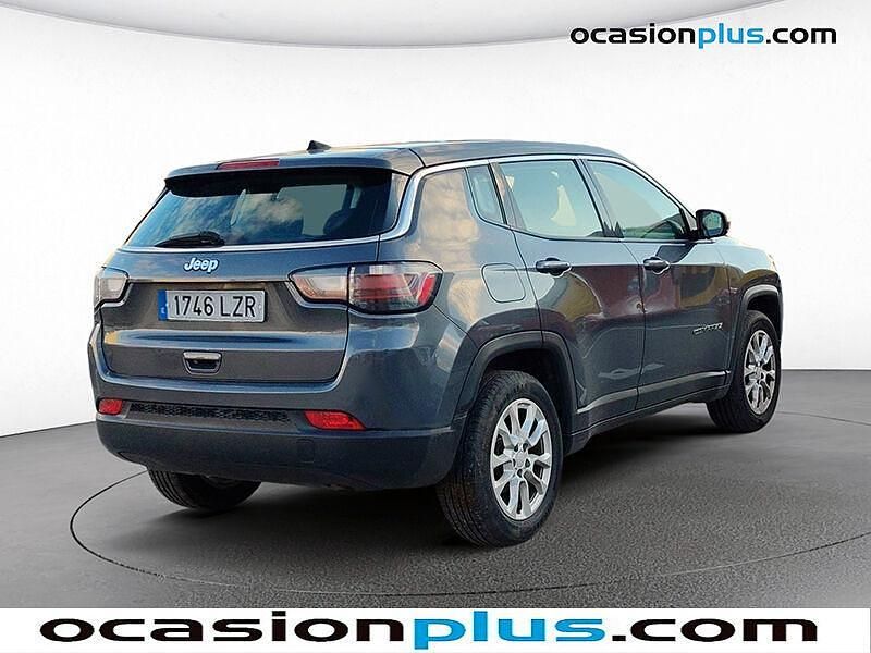 Usado Jeep Compass Longitude 130 CV (95 kW) 2022 Gris SUV