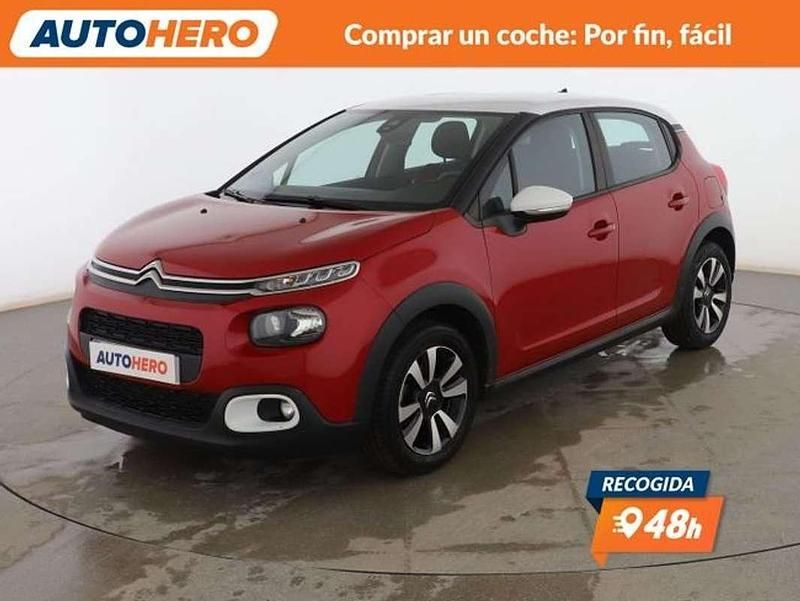 Usado Citroën C3 Feel 82 CV (60 kW) 2017 Rojo Utilitario
