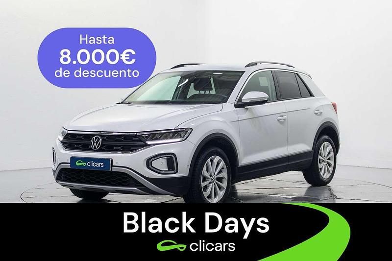Blanco Usado 2023 VW T-Roc Life SUV | 18.590 € (Precio justo) - Imagen 1/4