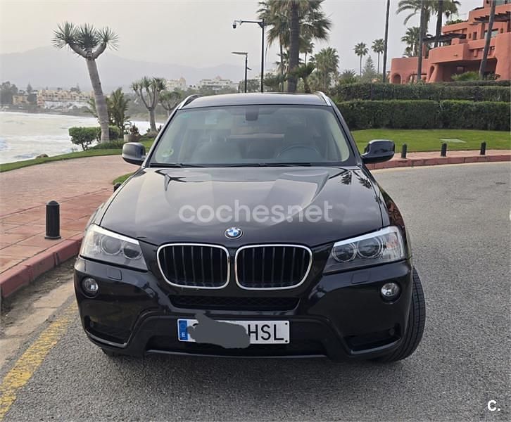 Usado BMW X3 177 CV (130 kW) 2013 Negro SUV